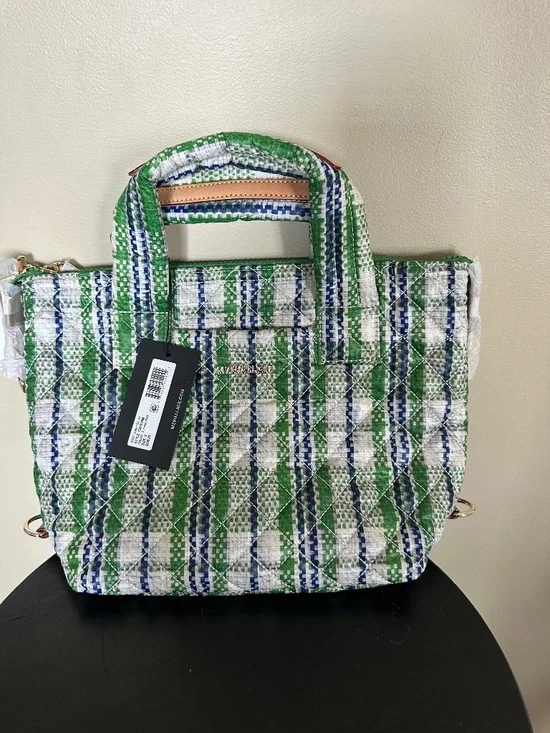 MZ Wallace Sutton Deluxe Summer Plaid pattern - Picture 1 of 7